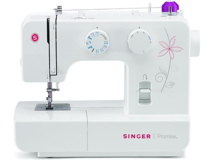 Singer SMC 1412 - Naaimachine - 12 steken - Wit, Antiek en Kunst, Antiek | Naaimachines, Verzenden