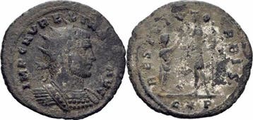 Roemisches Kaiserreich Aurelianus Antoninian Cyzicus 272..., Verzenden