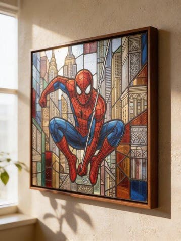 MEDSAN - Stained Glass Spider-Man () - UNIQUE