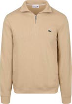 Lacoste Pullover Zipper Beige maat Maat 52/54 (L) Heren, Maat 52/54 (L), Verzenden, Nieuw, Lacoste
