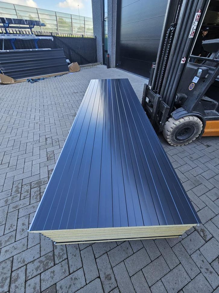 Wandpanelen, Gevelpanelen, sandwichplaten, 40 mm, Bricolage & Construction, Plaques & Panneaux, Envoi