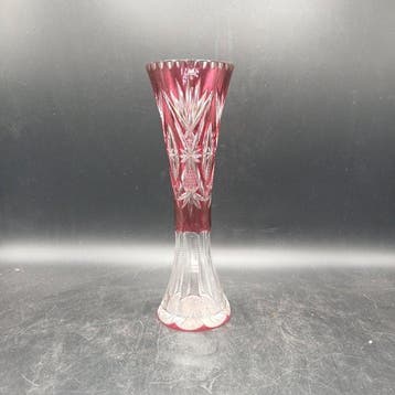 Val Saint Lambert - Vase - Rivoli - Cristal - Vase ancien