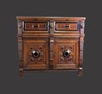 Zeeuwse kast - Kast - eiken, ebben en palissander