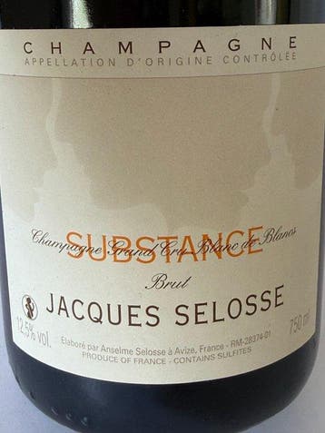 Jacques Selosse, Substance - Champagne Blanc de Blancs, Brut, Nieuw
