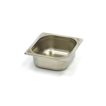 Gastronorm Bak - 1/6 GN - 6,5 cm Diep - RVS, Verzenden, Nieuw in verpakking, Transport en Opslag