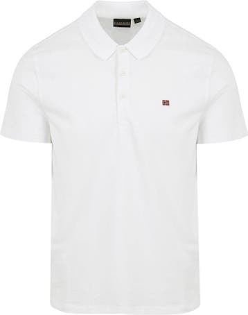 Napapijri Ealis Polo Wit maat Maat 48/50 (M) Heren, Kleding | Heren, Polo's, Wit, Nieuw, Napapijri, Verzenden