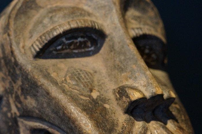 Dansmasker - Baule - Ivoorkust, Antiek en Kunst, Kunst | Niet-Westerse kunst