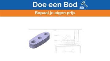 Bieden: Hanse Yachts Dehler 30 OD Hoist Plate - MET1468, Ophalen of Verzenden, Nieuw