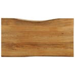 Massief Mangohout Tafelblad 120cm | Retour Deal | Uniek S..., Verzenden