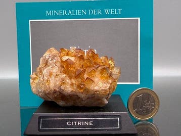 Franklin Mint - Sculpture, Citrine - 7 cm - Citrine