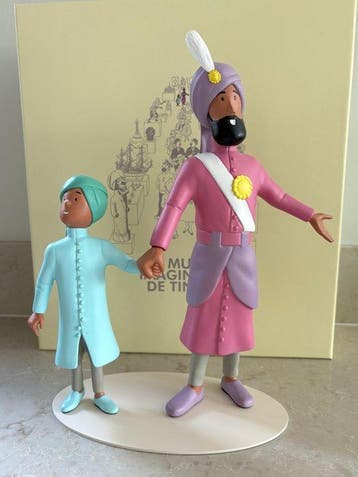 Moulinsart - Figurine - Tintin – Hergé – Beeldje Maharadja