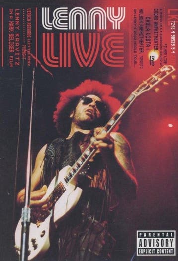 Lenny Kravitz - Live 2002 World Tour op DVD, Verzenden, Nieuw in verpakking
