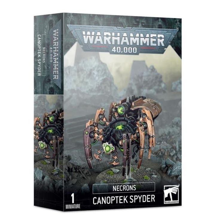 Warhammer 40.000 Necrons Canoptek Spyder (Warhammer nieuw), Hobby en Vrije tijd, Wargaming, Ophalen of Verzenden