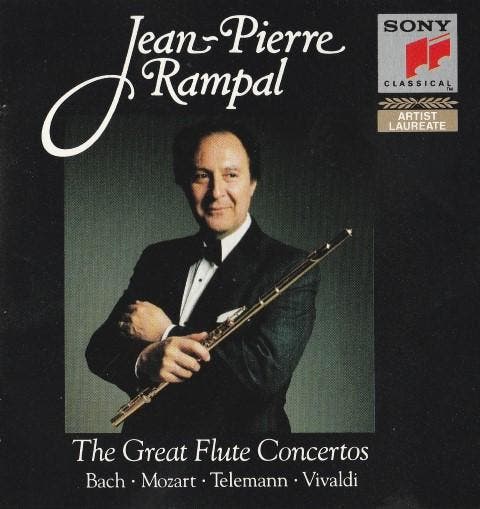 Jean-Pierre Rampal - Bach, Mozart, Telemann, Vivaldi - The G, CD & DVD, CD | Pop, Envoi