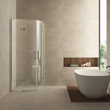 Aanbieding: BWS Kwartronde Douchecabine 90x90 cm met 2, Ophalen of Verzenden, Nieuw, Chroom, Douche