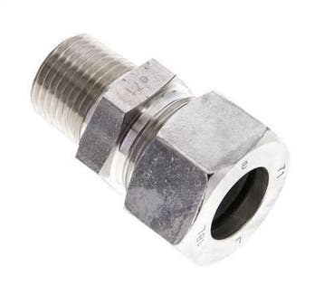 1/2 NPT mâle x 18L Anneau de coupe droit en acier, Verzenden, Nieuw