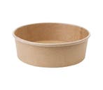 Ronde kraft saladeschaal 75cl | 300 stuks Fiesta Green, Verzenden, Nieuw in verpakking