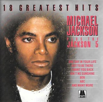 Michael Jackson Plus The Jackson 5 - 18 Greatest Hits, CD & DVD, CD | Pop, Verzenden