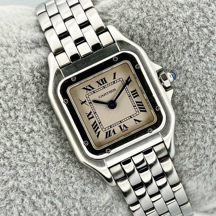 Cartier - Panthere - W25033P5 1320 - Dames - 2000-2010, Handtassen en Accessoires, Horloges | Heren