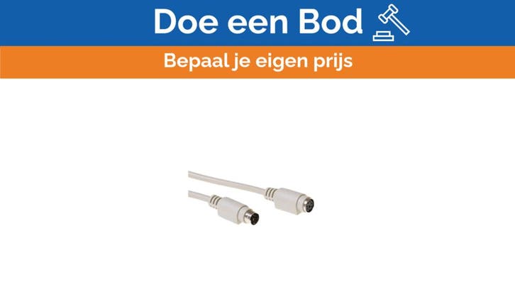 Bieden: Keyboard - Mouse extension cable PS/2 male 10M, Sports nautiques & Bateaux, Instruments de navigation & Électronique maritime
