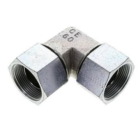 Raccord coudé 90deg G1 1/2 Femelle Haute Pression Acier, Doe-het-zelf en Bouw, Overige Doe-Het-Zelf en Bouw, Verzenden
