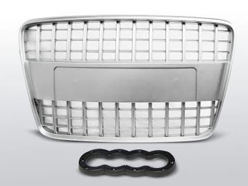 Carnamics Grille | Audi Q7 06-09 5-d |  zilver, Verzenden, Nieuw