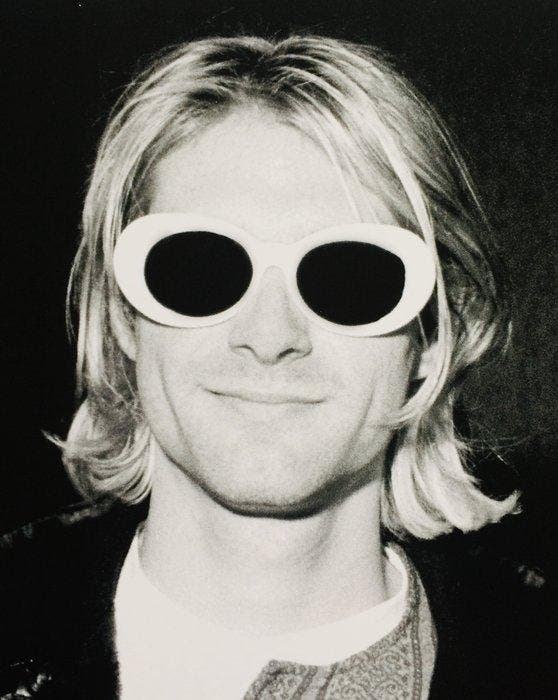 Nirvana, Kurt Cobain - Signed Photo by the Photographer, Antiek en Kunst, Kunst | Designobjecten