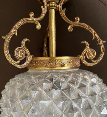 Lampe - Cristal - Lampe antique pour hall et couloir