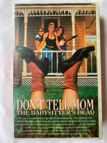 DONT TELL MOM THE BABYSITTERS DEAD (VHS)