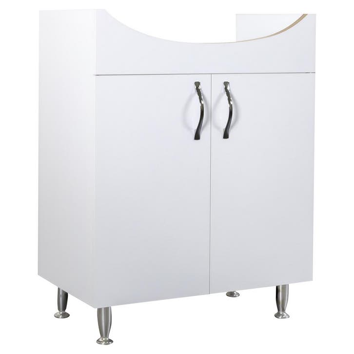 Onderkast BWS Aleco 80 cm met Poten Wit, Bricolage & Construction, Sanitaire, Enlèvement ou Envoi