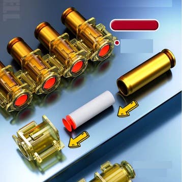 Soft Bullet Geweer - Gatling Gun Model Speelgoed Shell, Verzenden, Nieuw