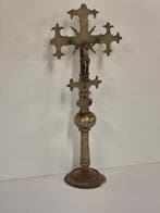 Kruis - Brons - 1800-1850 - Croce astile, Antiek en Kunst