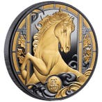 Niue. 1 Dollar Silbermünze 1 oz Niue Lunar Jahr des Pferdes