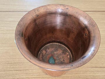 20th century copper champagne cooler - Champagne koeler -