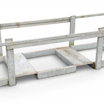 Gebruikte Langmateriaal-container nestbaar en stapelbaar met, Ophalen of Verzenden