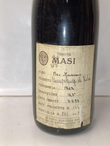 1969 Masi, Campolongo di Torbe - Amarone della Valpolicella, Verzamelen, Nieuw