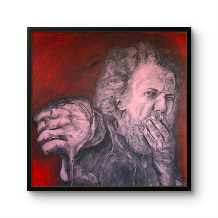 tousseyn jan - be positive, Antiek en Kunst, Kunst | Schilderijen | Modern