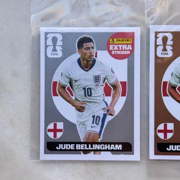 Panini USA 2026 World Cup Jude Bellingham - 3 Sticker -, Nieuw