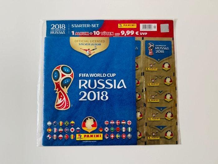 2018 Panini World Cup Originele verpakking - 7 Starter pack, Collections, Autocollants