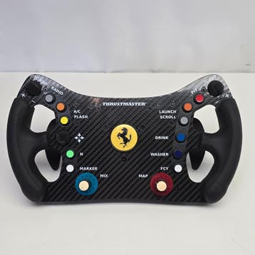 Thrustmaster Ferrari 488 GT3 Zwart Reacestuur | Nette Staat, Games en Spelcomputers, Ophalen of Verzenden, Nieuw