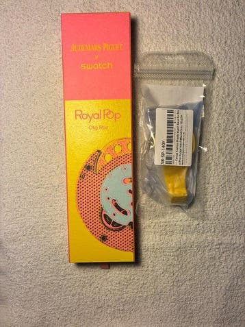 Swatch Royal Pop - Swatch × Audemars Piguet OTG ROZ - Sans