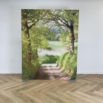 ArtFrame vrijstaande wanddecoratie bospad (hxbxd), Gebruikt, Bureau