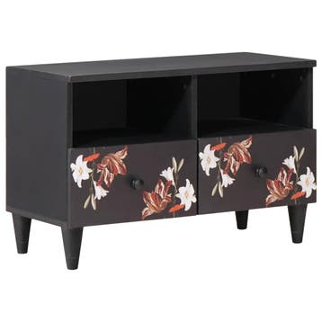 vidaXL Opbergkasten Multikleur 70 x 33,5 x 46 cm Massief, Verzenden