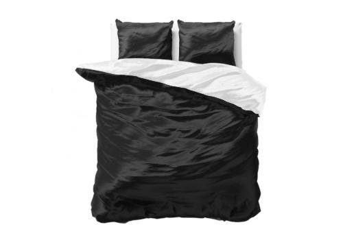 Sleeptime Beauty Double Face Dekbedovertrek Black/White - 24, Maison & Meubles, Chambre à coucher | Linge de lit
