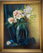 Arnout Colnot (1887-1983) - Stilleven met een glazen vaas, Antiek en Kunst