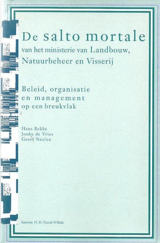 Salto mortale van het ministerie van Landbouw, Natuurbeheer, Boeken, Overige Boeken, Verzenden