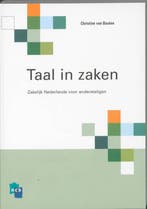 Taal in zaken 9789055176090 Christine van Baalen, Verzenden, Christine van Baalen