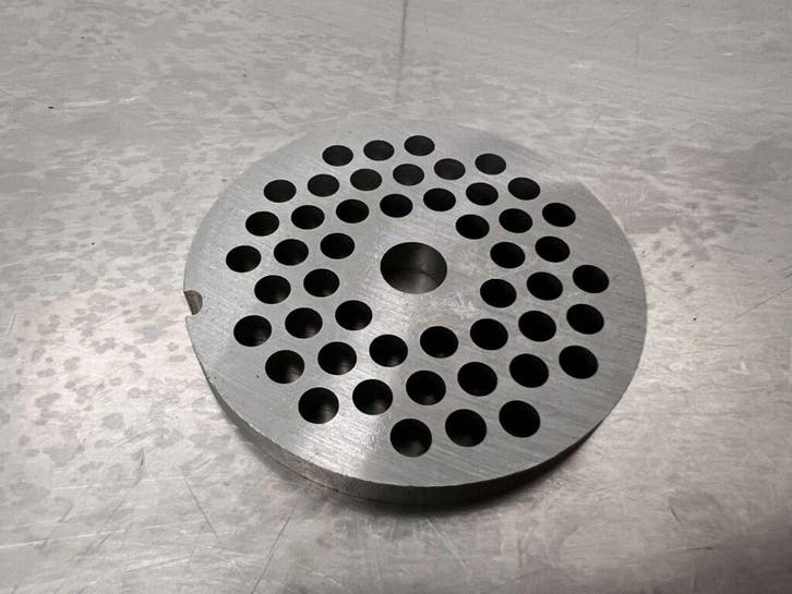 Plaque en acier inoxydable pour hachoir taille 8, 5 mm 230V, Articles professionnels, Horeca | Équipement de cuisine, Envoi