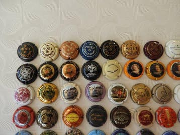 Collectie champagnecapsules