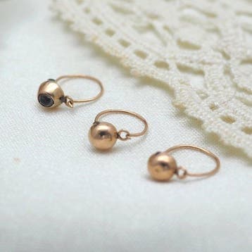 Zonder minimumprijs - Oorbellen - 9 kt. Geel goud - omas, Nieuw